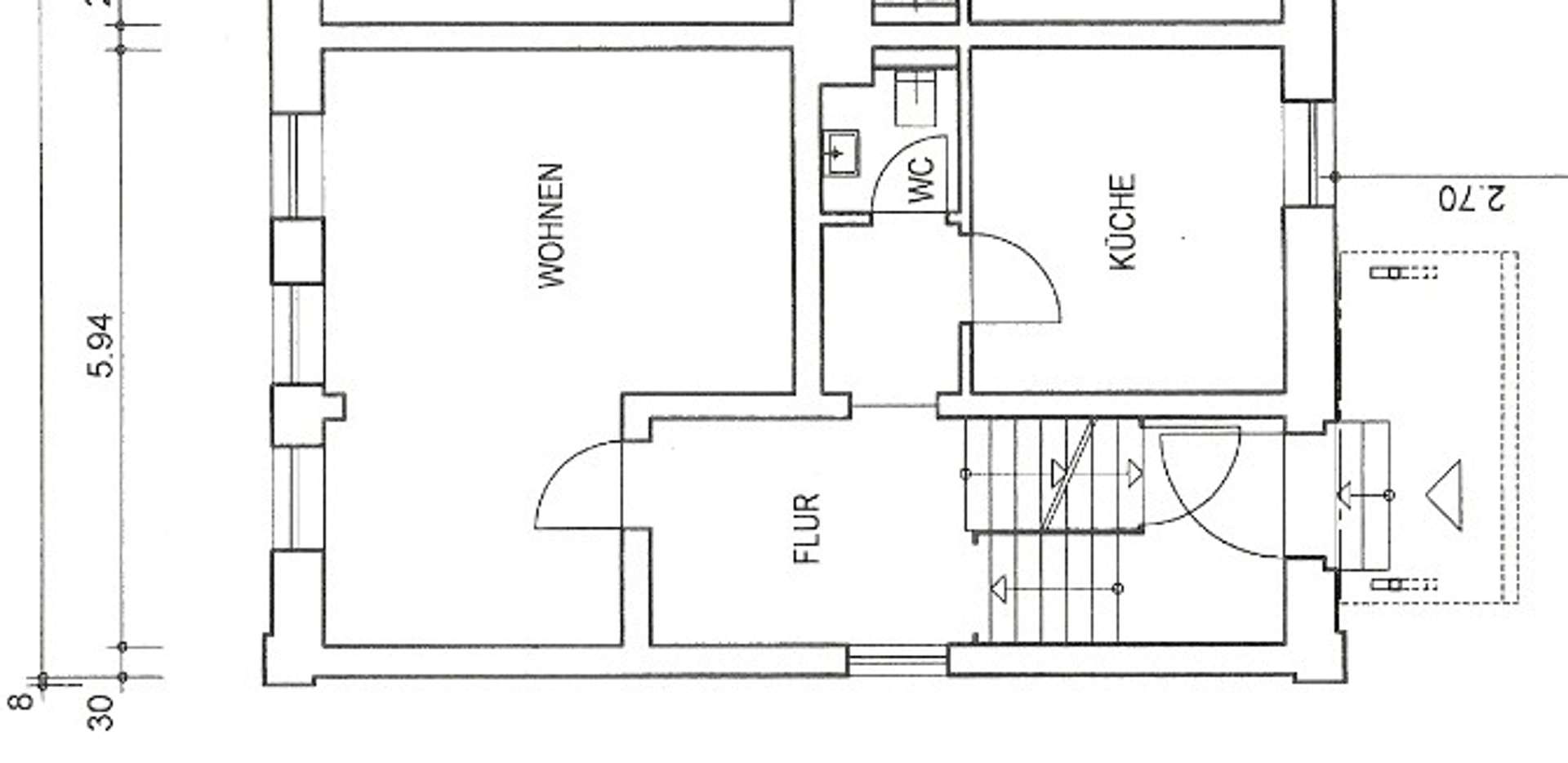 Grundriss Beispiel Reihenhaus