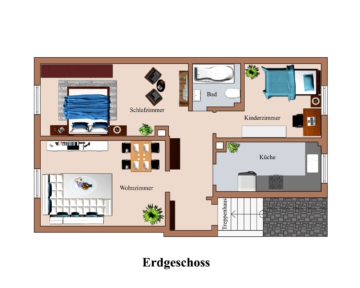 Schicke 3-Zi-Whg im EG im östl. Ringgebiet ! ! !, 38102 Braunschweig, Erdgeschosswohnung