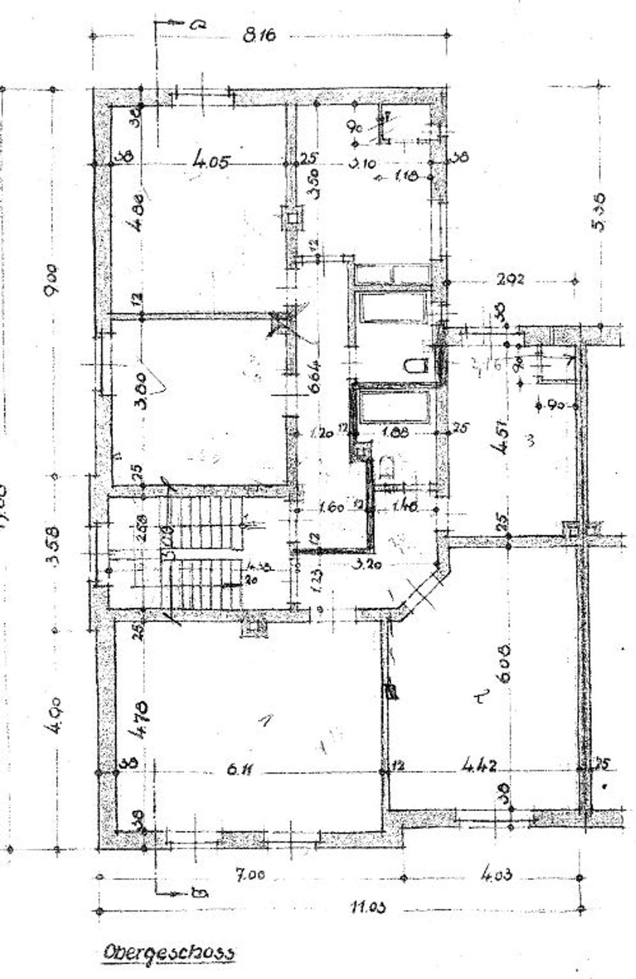 Grundriss Obergeschoss