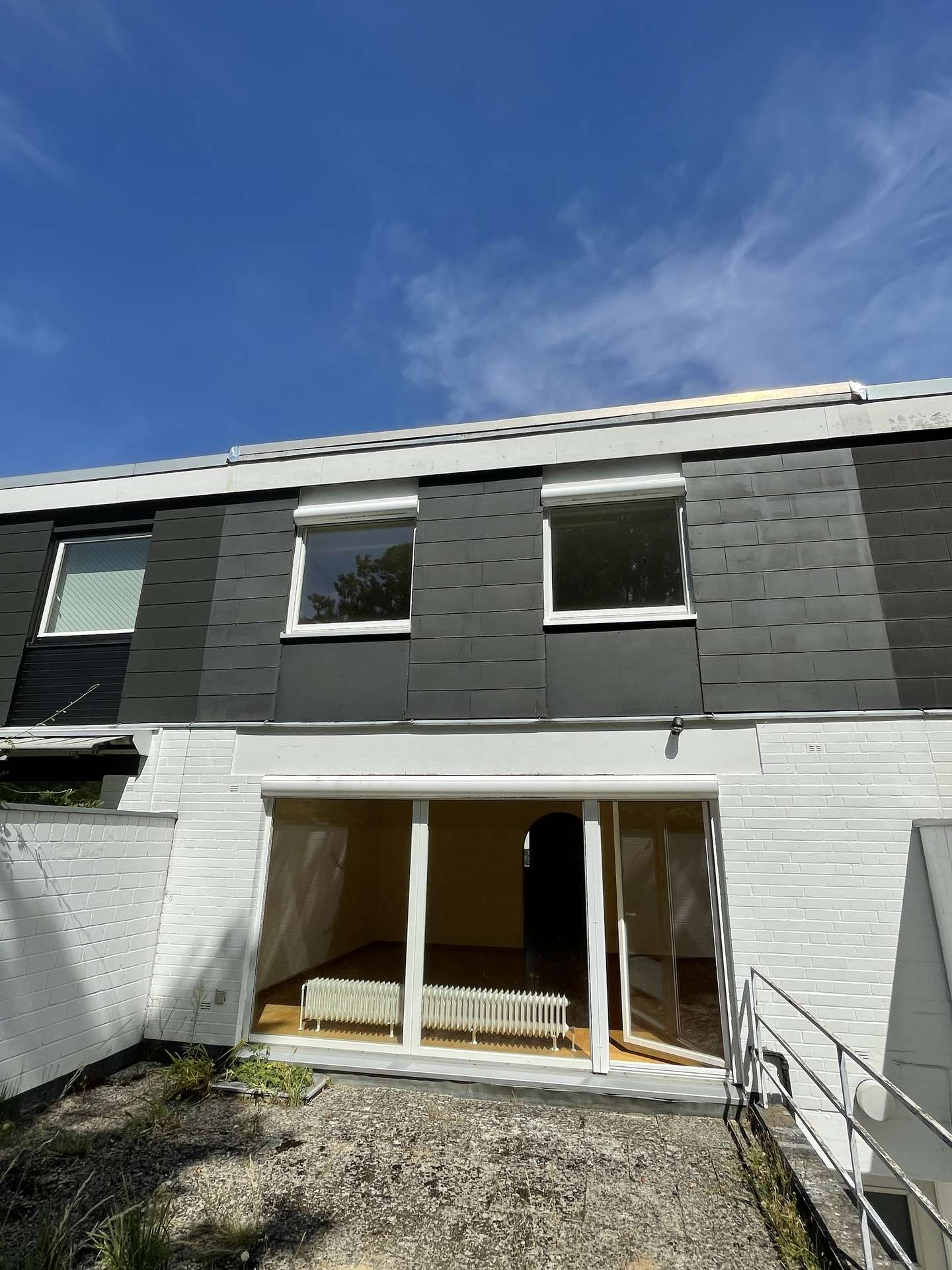 Rückseite des Hauses