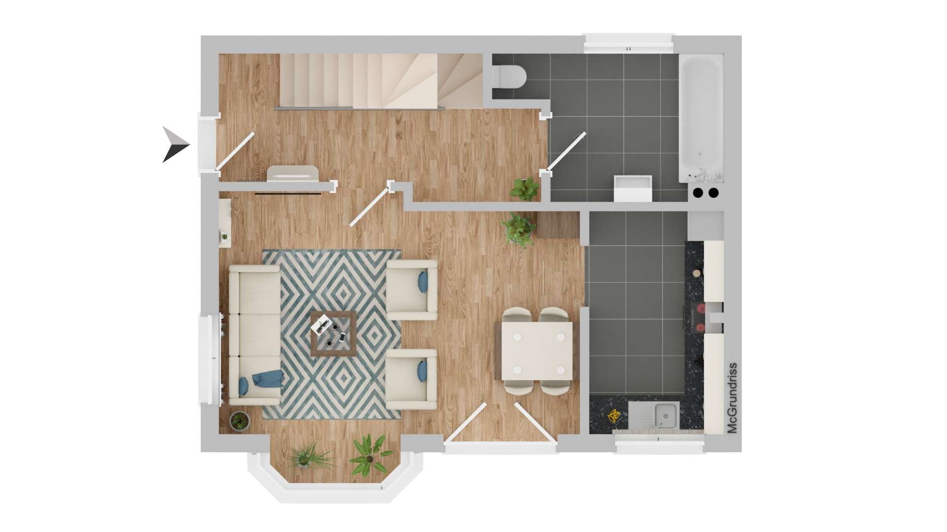 Grundriss Erdgeschoss