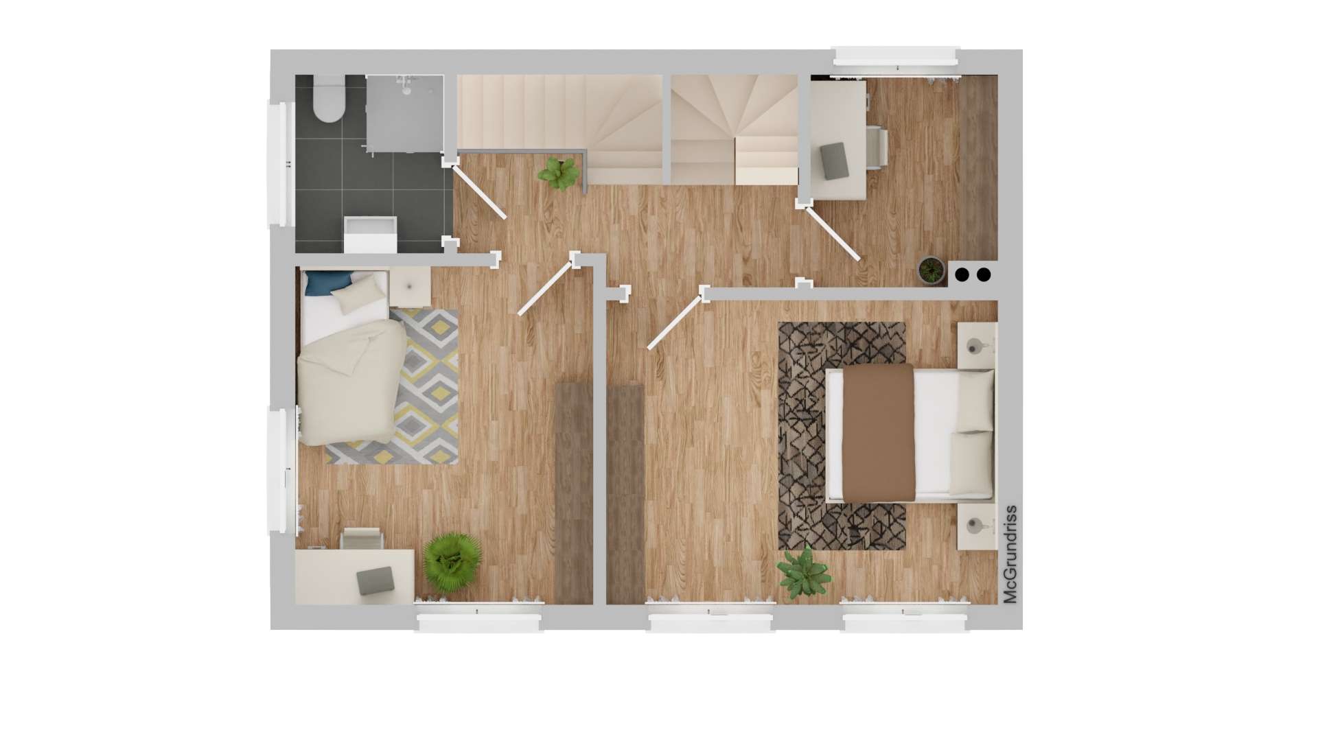 Grundriss Obergeschoss