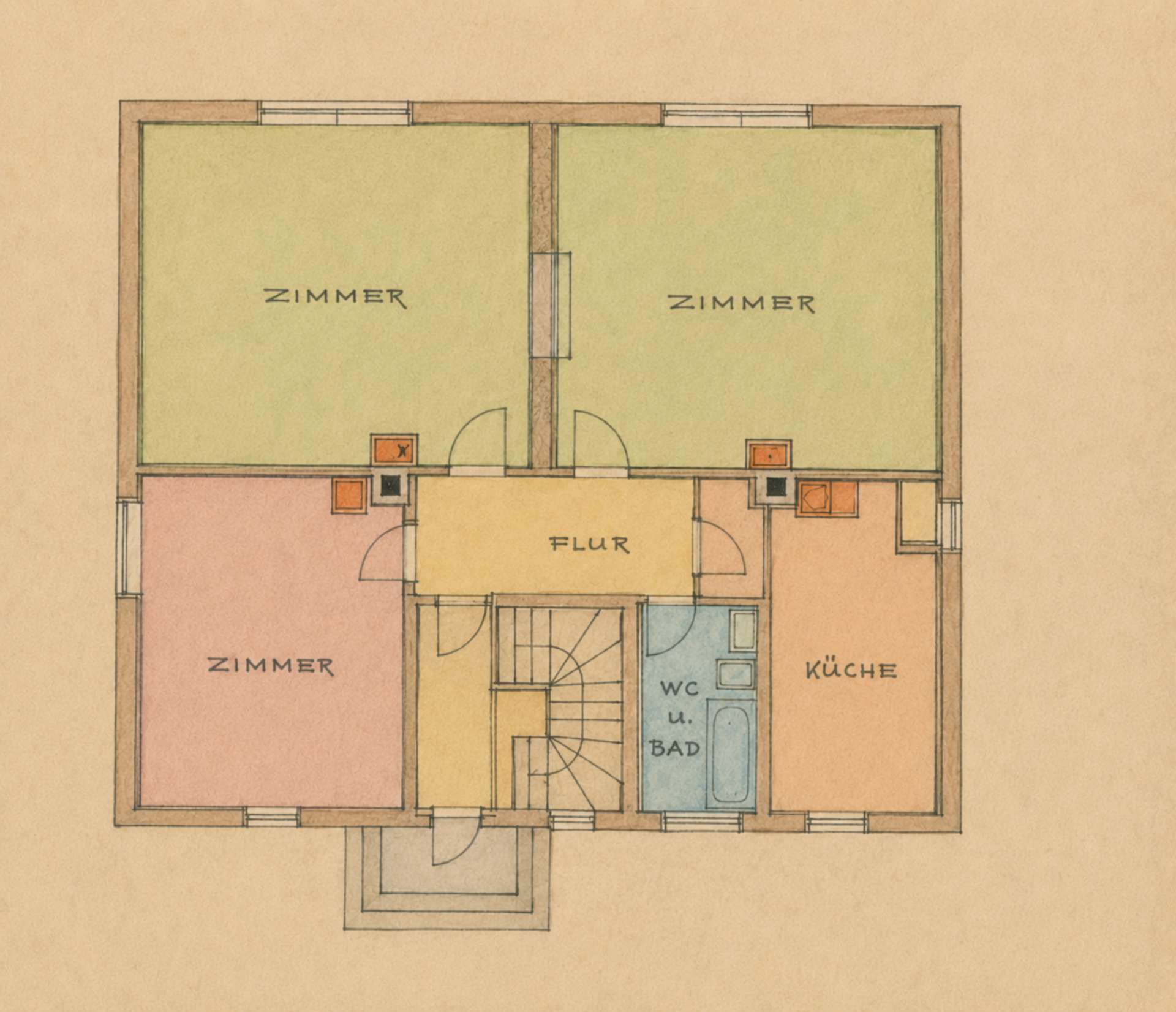 Grundriss Erdgeschoss