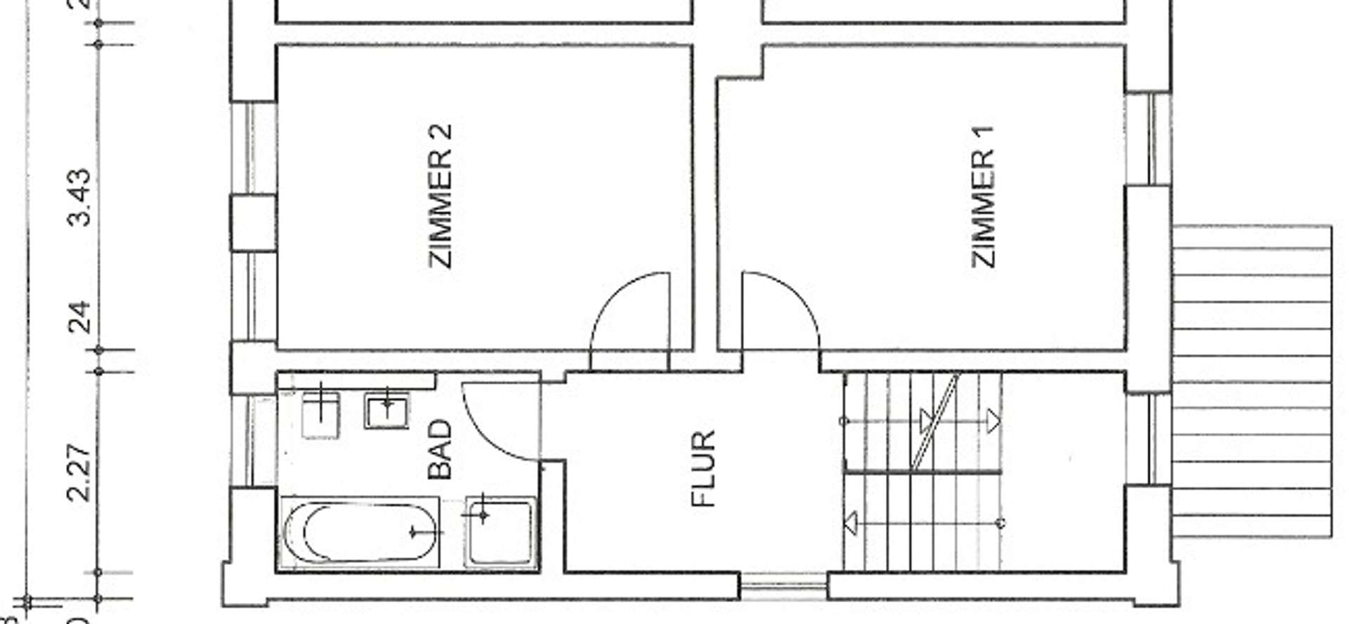 Grundriss Reihenhaus Beispiel