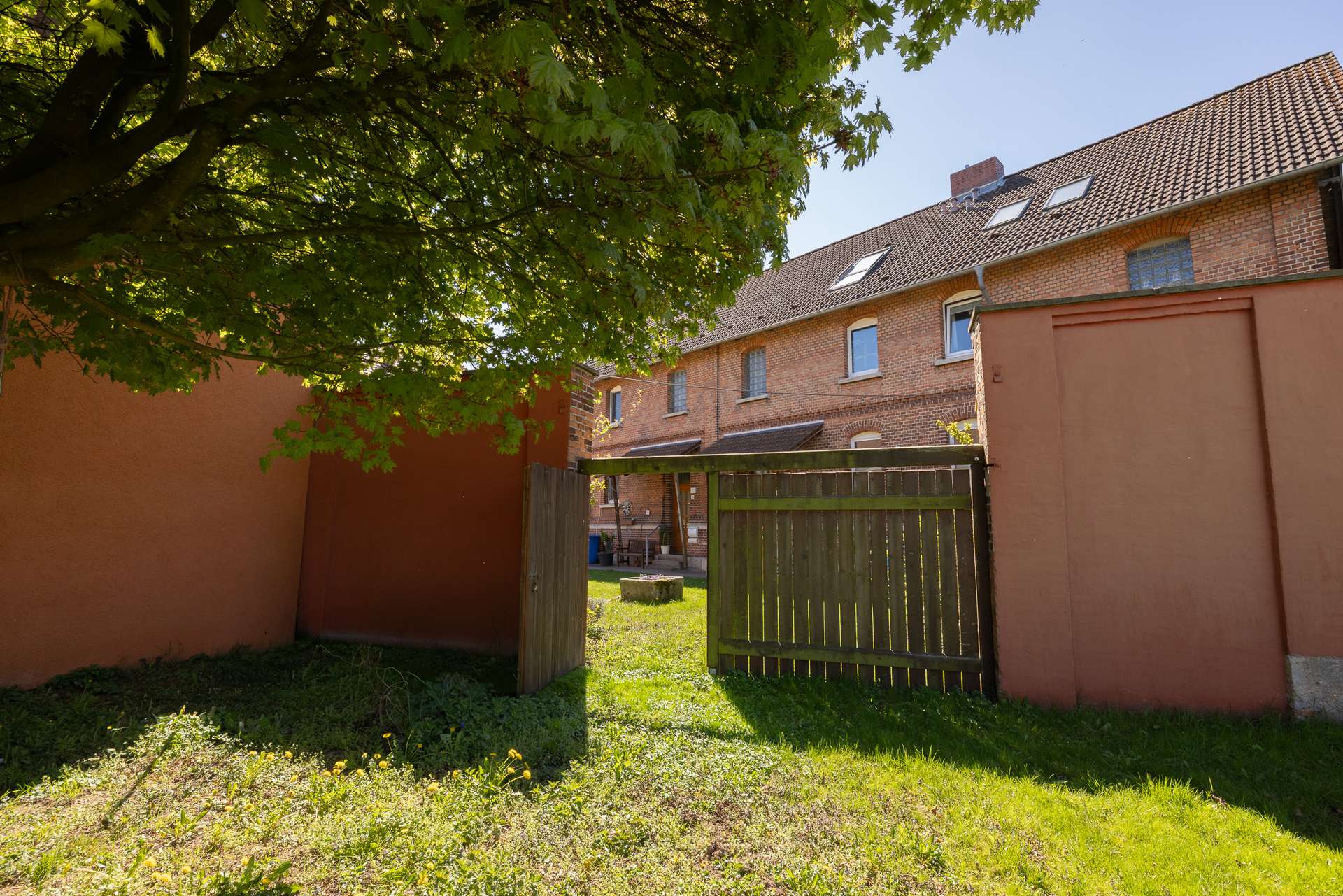 Durchgang Garten Bauernhaus