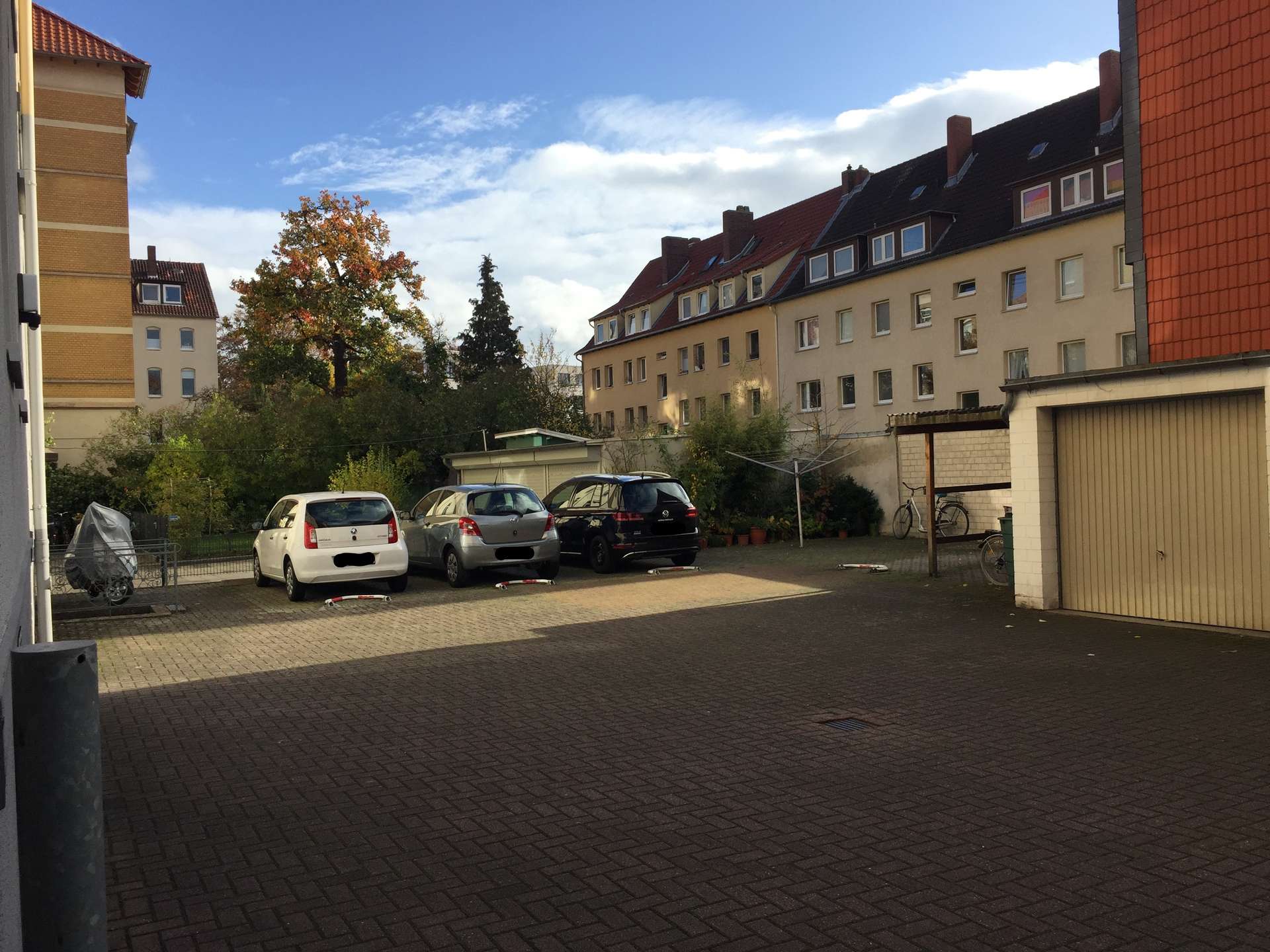 Stellplatz Innenhof