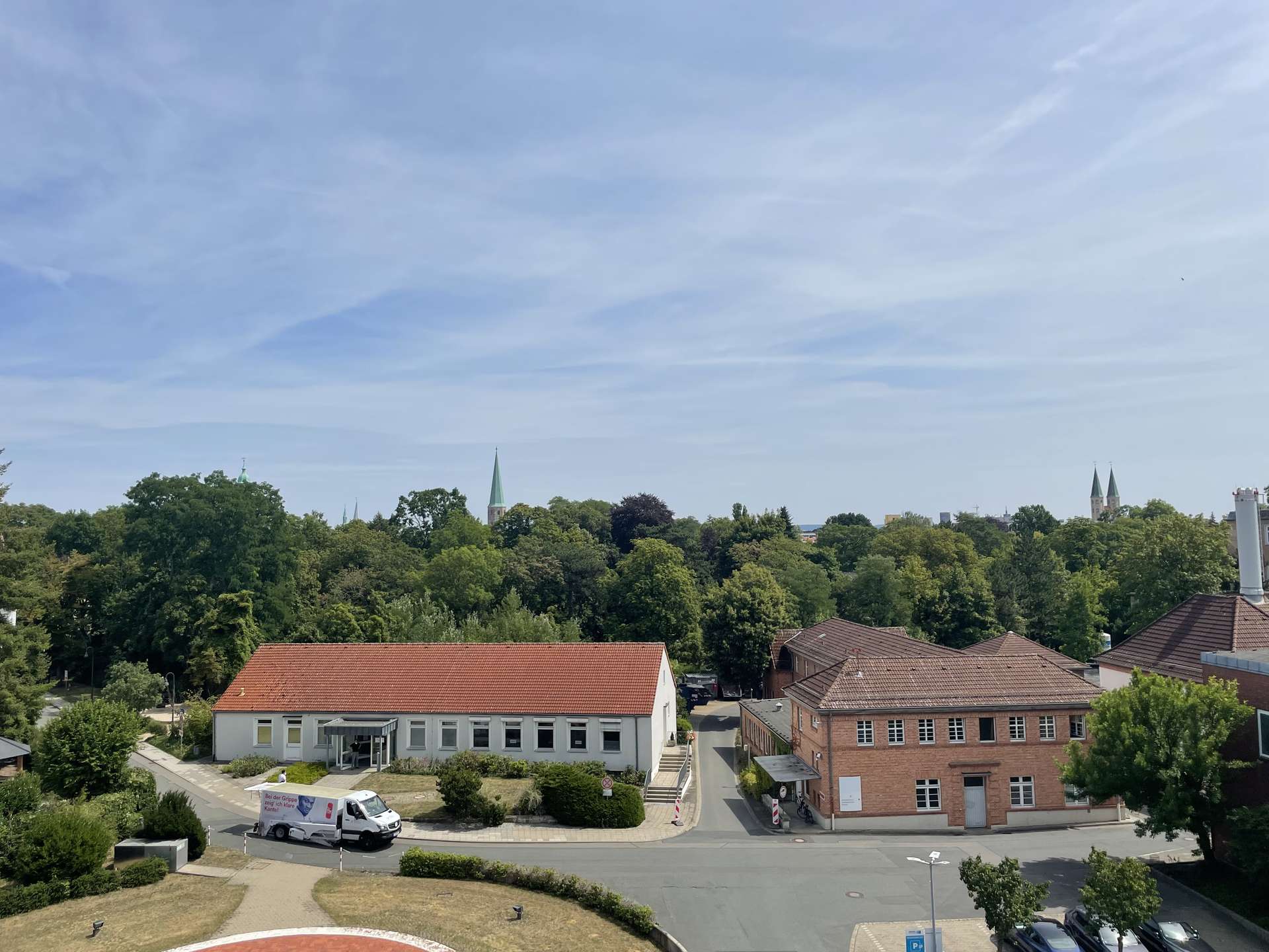 Ausblick vom Wohnzimmer