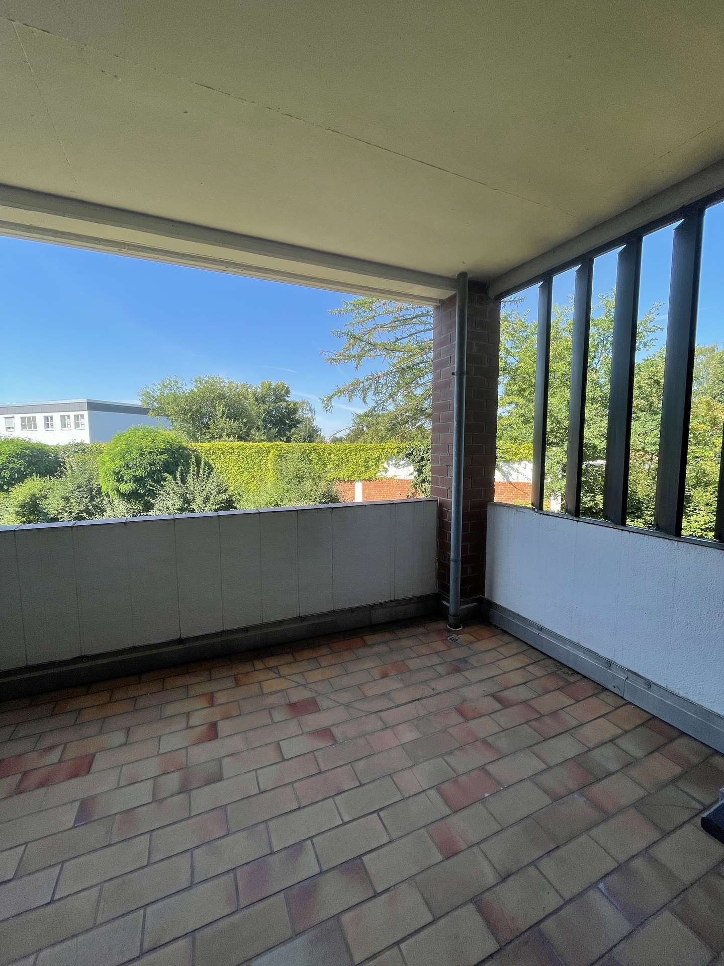 Balkon nach hinten
