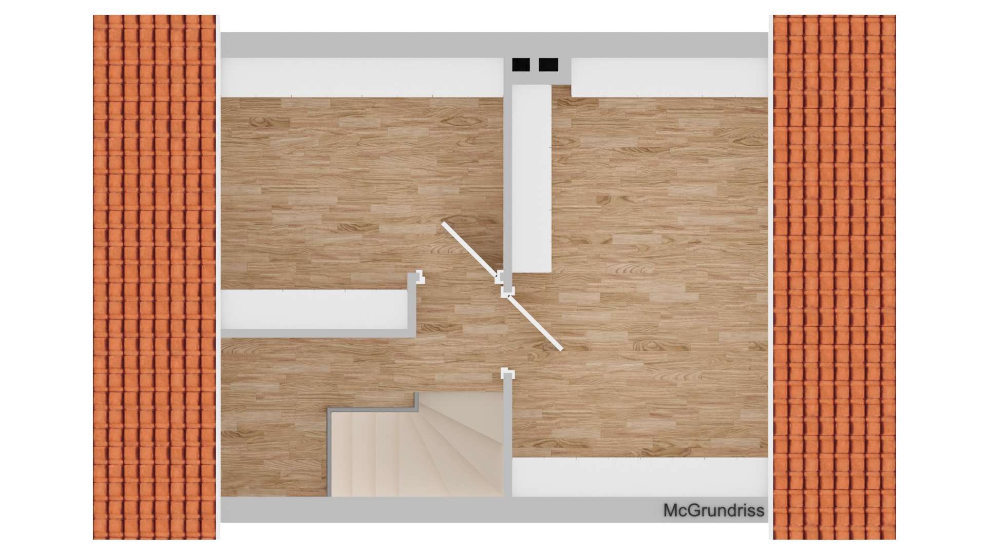 Dachgeschoss linke Seite