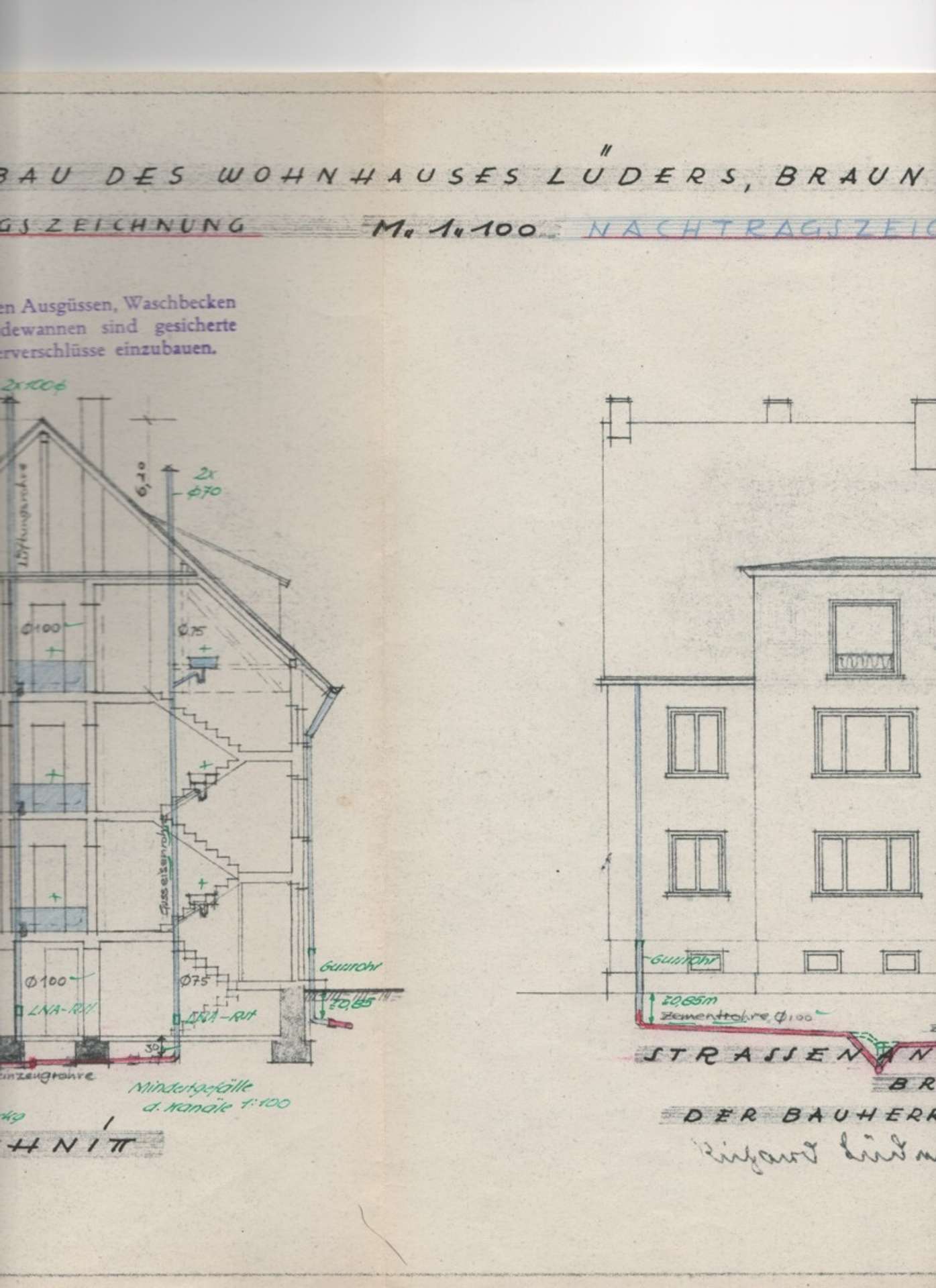 Querschnitt Mittelteil