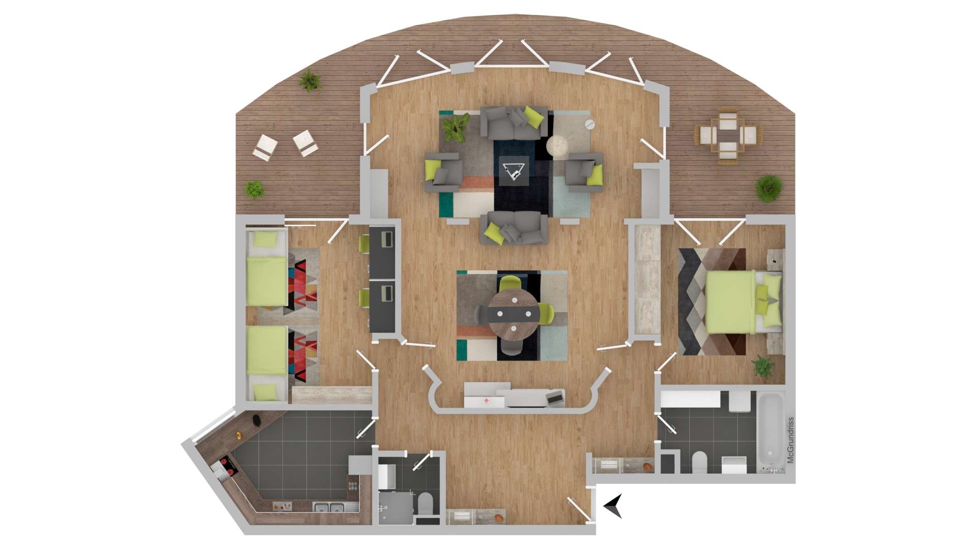 Grundriss ETW Adolfstraße