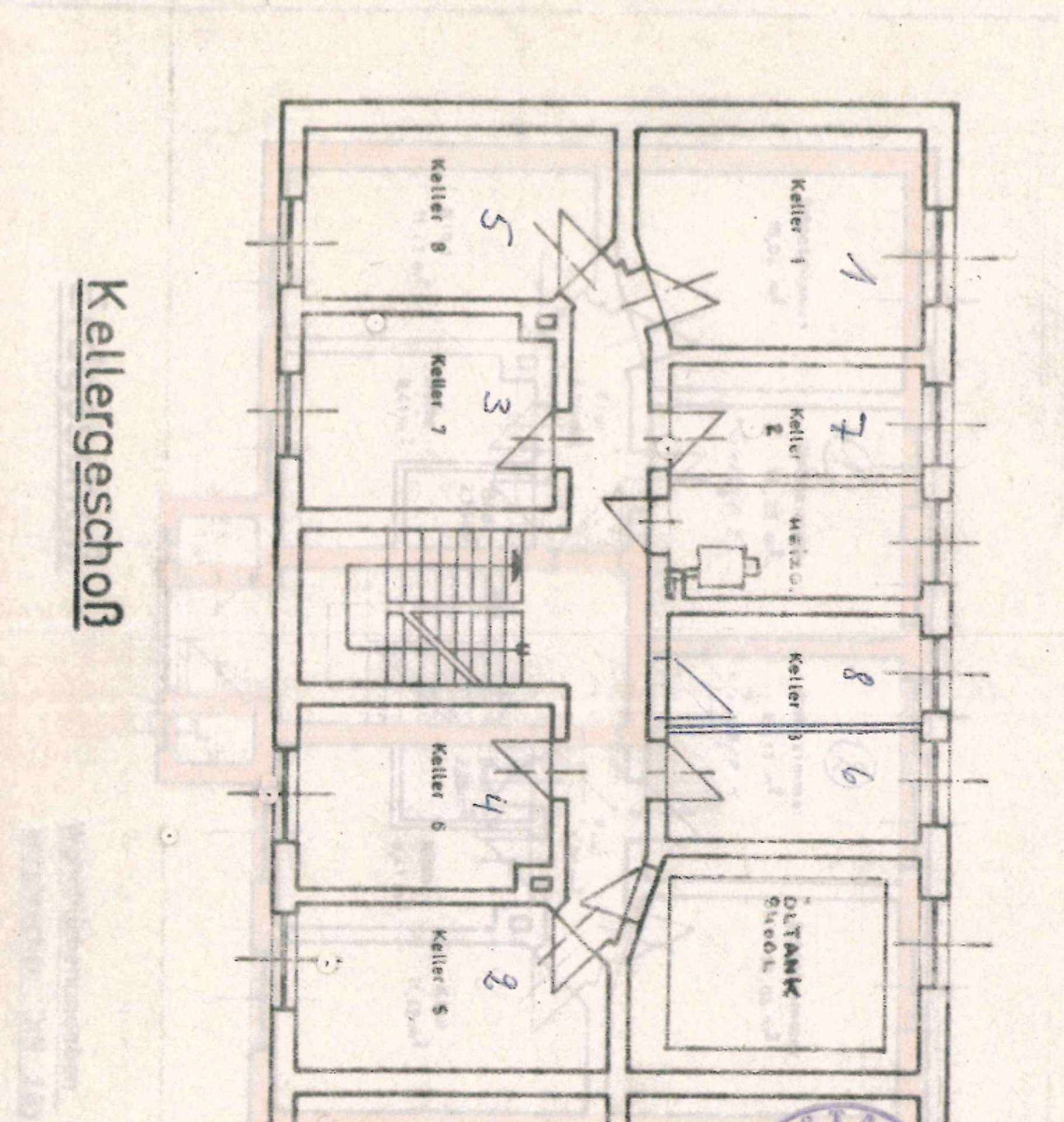 Grundriss Kellergeschoss