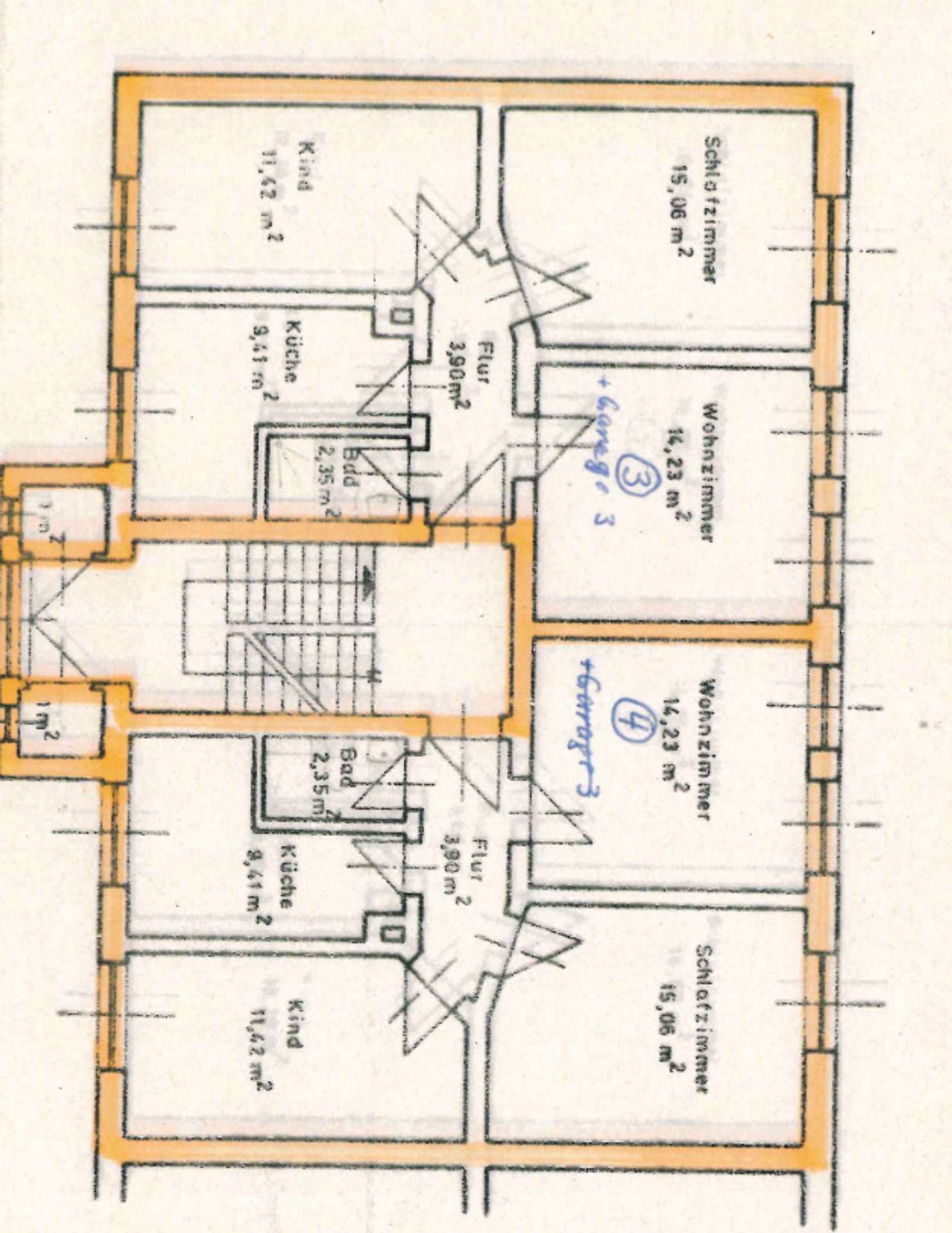 Grundriss Obergeschoss