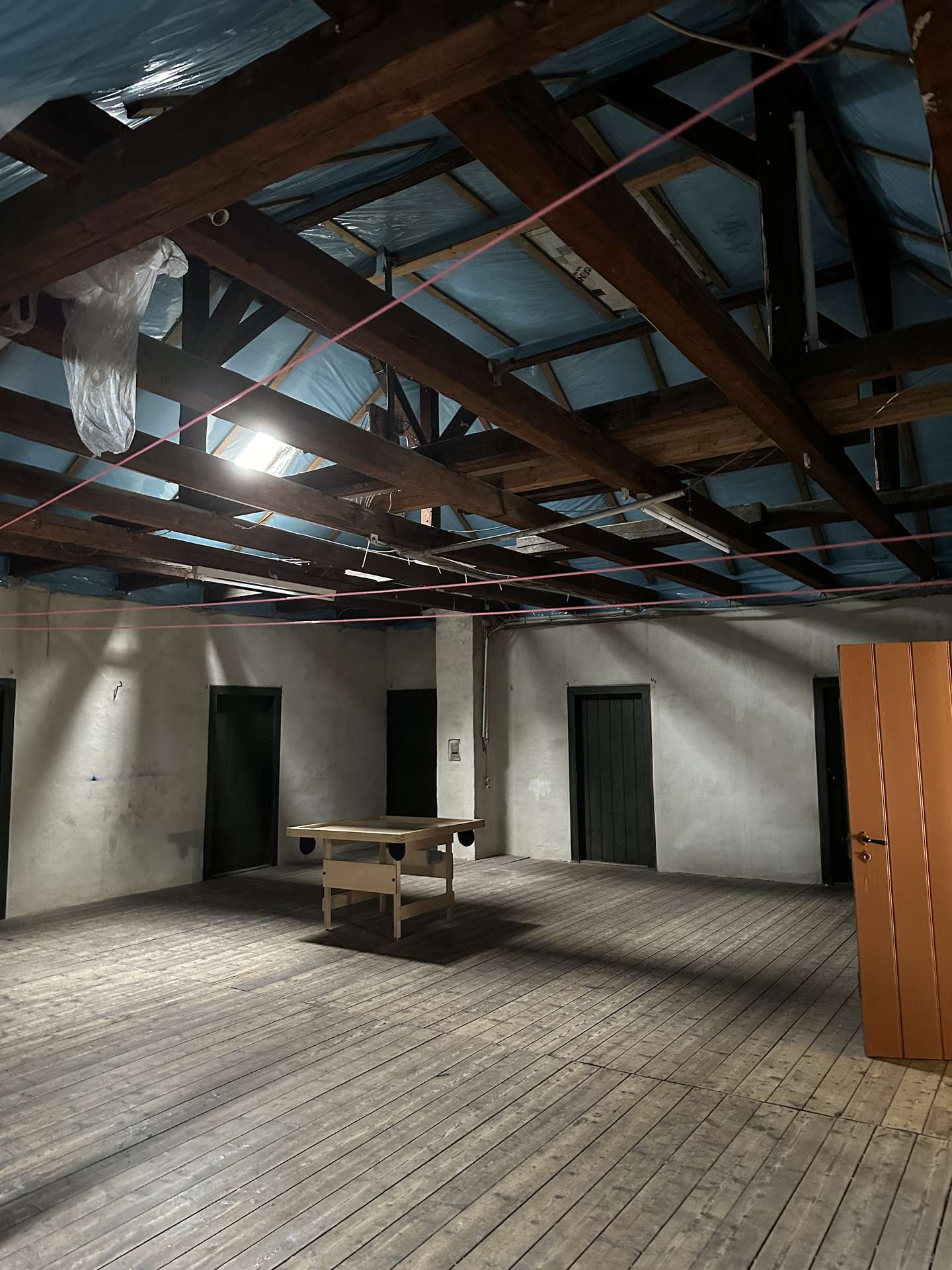 Dachboden mit Kammern